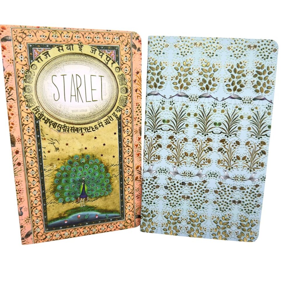 Papaya Art Notebook Set Of 2 With Lined & Unlined Pages 8.5" x 5.5"  #2